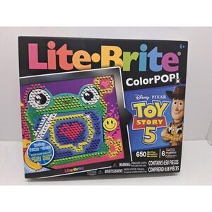 Lite-Brite ColorPOP Disney Pixar Toy Story 5 Magic Glow Screen 658 Pcs New